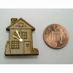 House Shaped Clock